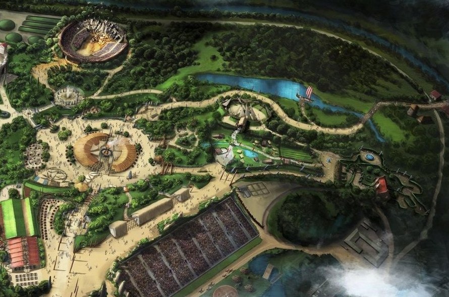 Master plan artwork of Kynren – The Storied Lands
