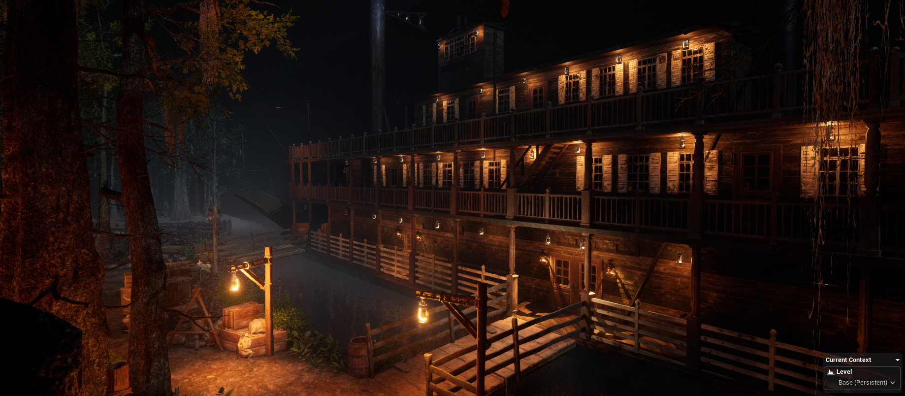 Overview visual of the Seul Louisiana themed destination